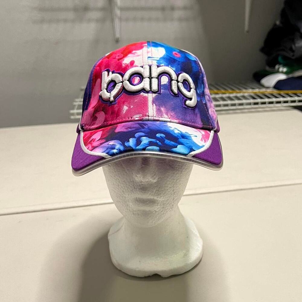 NEW Bang Energy Drink Multicolored Led Light Snapback Cap/Hat Adult One Size